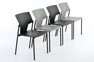 Unsere pflegeleichten Vegas Stühle sind die perfekten Besucherstühle